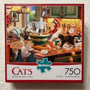 Buffalo Cats Kitten Kitchen Capers 750 Piece Puzzle